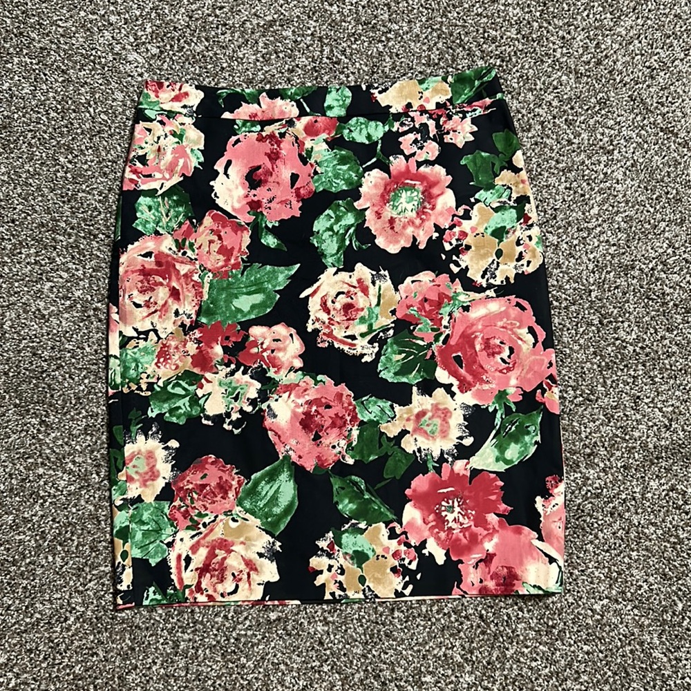 Talbots straight midi skirt